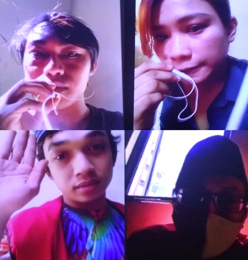 Pesta 2 Poket Sabu dikamar Kost, Trie Dede, Herlina, Wawan dan Angga Dituntut 3 Tahun Penjara