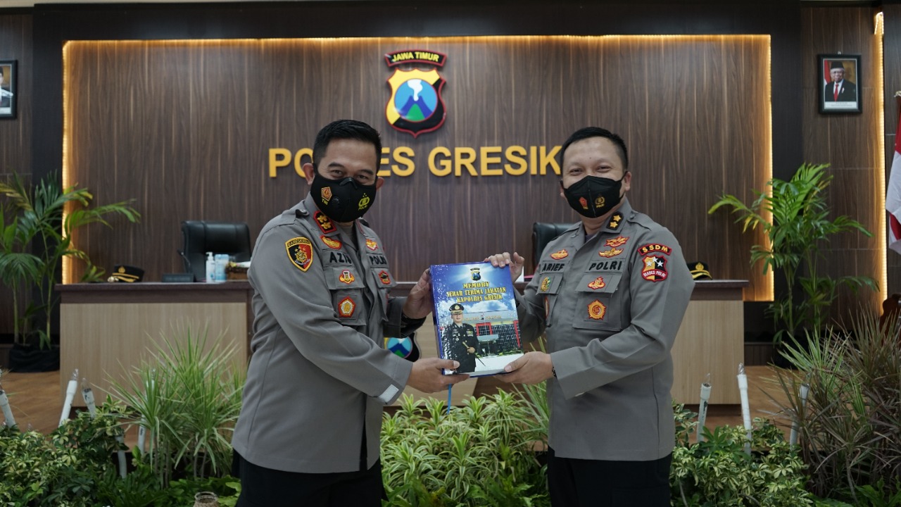 AKBP M. Nur Aziz Tiba di Kota Pudak, Kapolres Gresik Resmi Berganti