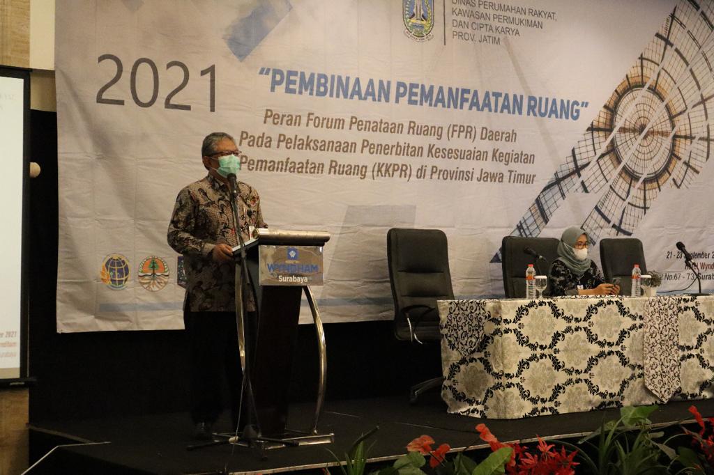 Langkah Responsif Perubahan PP No. 21/2021, DPRKP dan CK Jatim Gelar Pembinaan Pemanfaatan Ruang