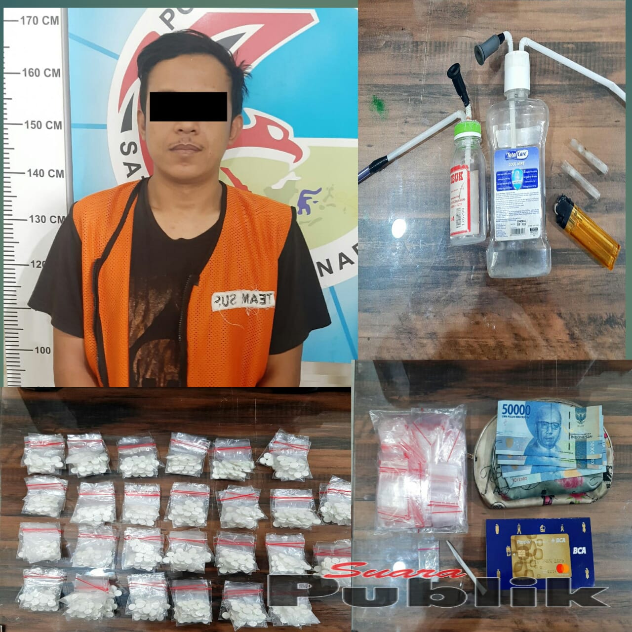 Edarkan Sabu, Pria Asal Gayungan di Ciduk Polisi