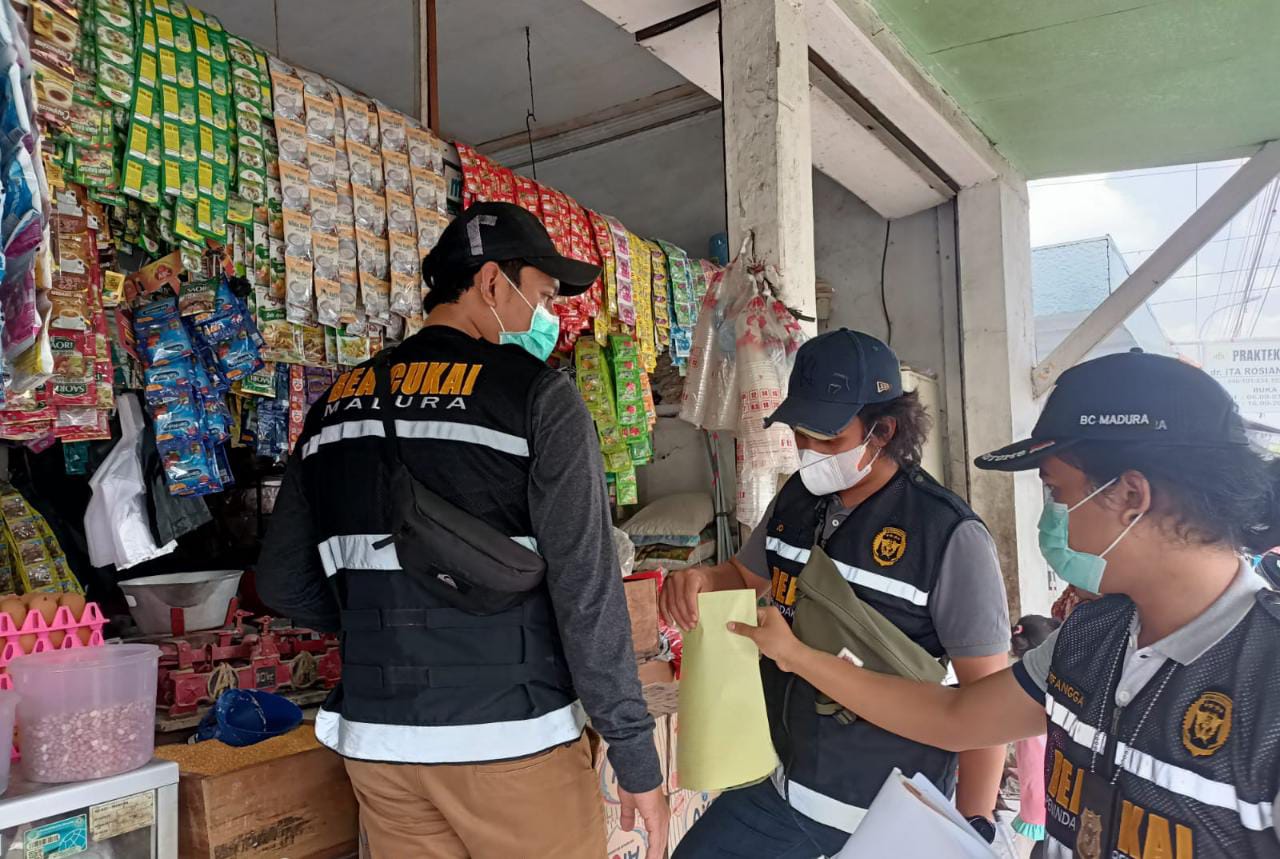 Bea Cukai Madura Gelar Operasi Gabungan, Berantas Peredaran Rokok Ilegal