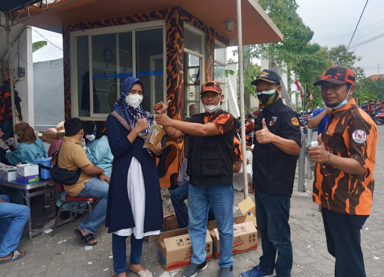 PAC PP Kecamatan Menganti, Gelar Vaksinasi Sinovac Dosis 2