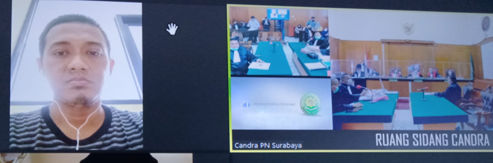 Krisna Kurir Sabu Seberat 2 Kg, Membenarkan Dakwaan Jaksa Dipersidangan