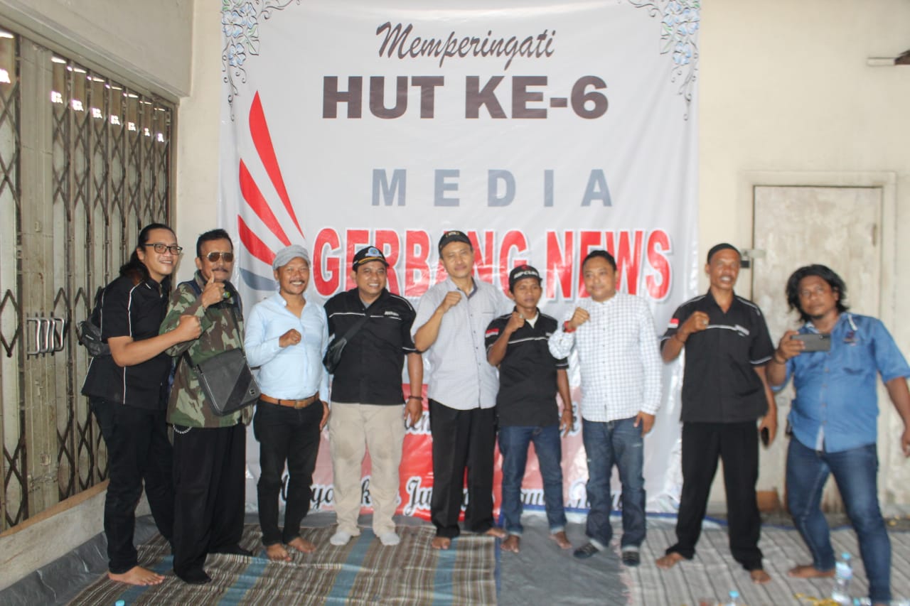 Santunan Anak Yatim dan Lantunan Sholawat Nabi, Warnai HUT Media Gerbang News ke 6