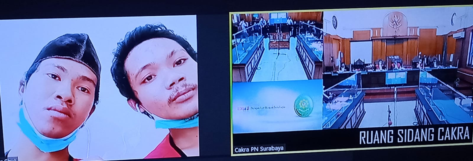 "MEMELAS KERINGANAN HUKUMAN" PENCURI  11 BUNGKUS ROKOK, BIMA DAN RENANDA DIHUKUM 6 BULAN BUI