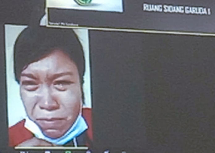 "BUAT PESANAN PALSU 2600 KARTON WAFER, DIJUAL KE TOKO LAIN", GELAPKAN UANG Rp.221 JUTA. RINDI ANITA DITUNTUT 20 BULAN BUI