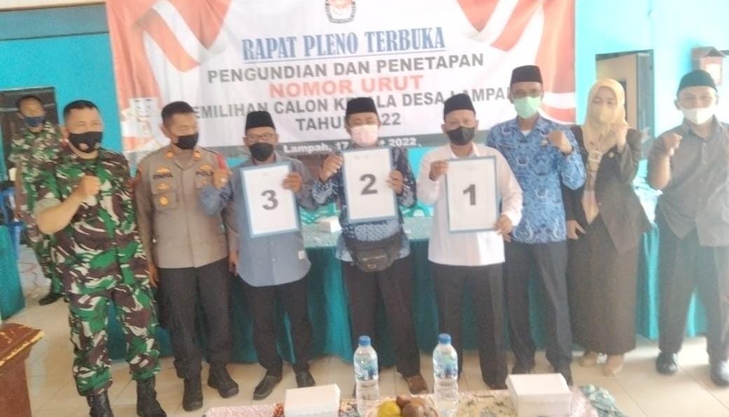 Dapat Nomor Urut 1, Cakades Petahana Suwandi Yakin Menang
