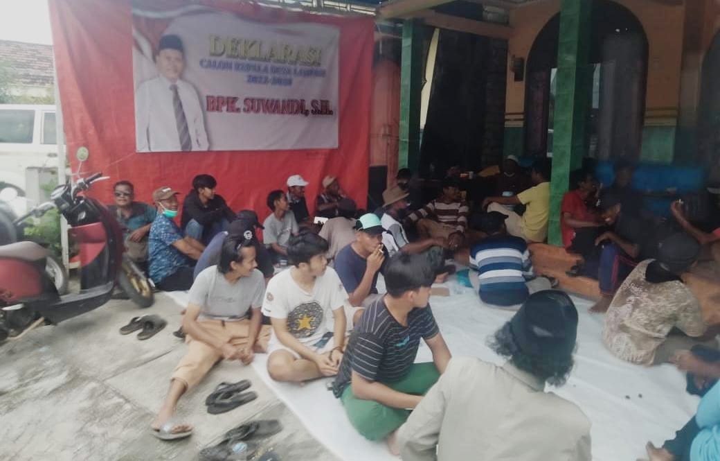 Pecahkan Mitos, Suwandi kembali Menangkan Pilkades Lampah
