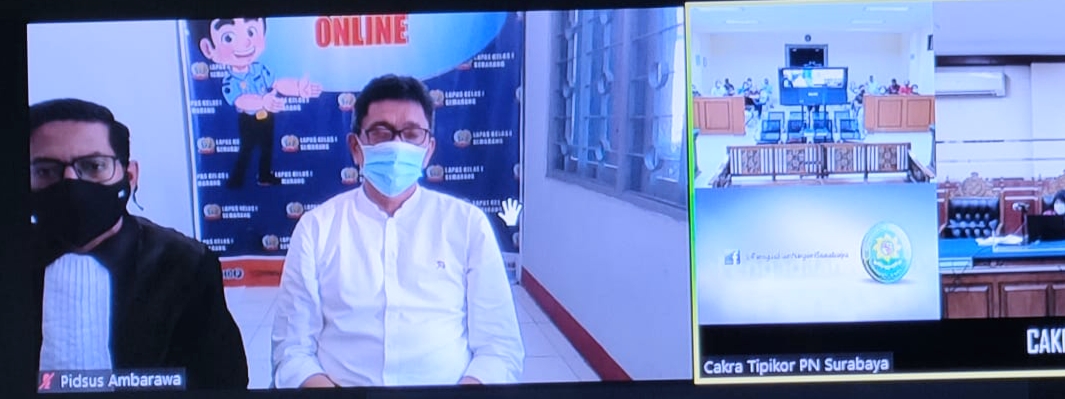 SIDANG KORUPSI MANTAN WALIKOTA BATU, EDDY RUMPOKO DITUNTUT 8,5 TAHUN BUI, DAN BAYAR UP Rp. 45 MILIAR
