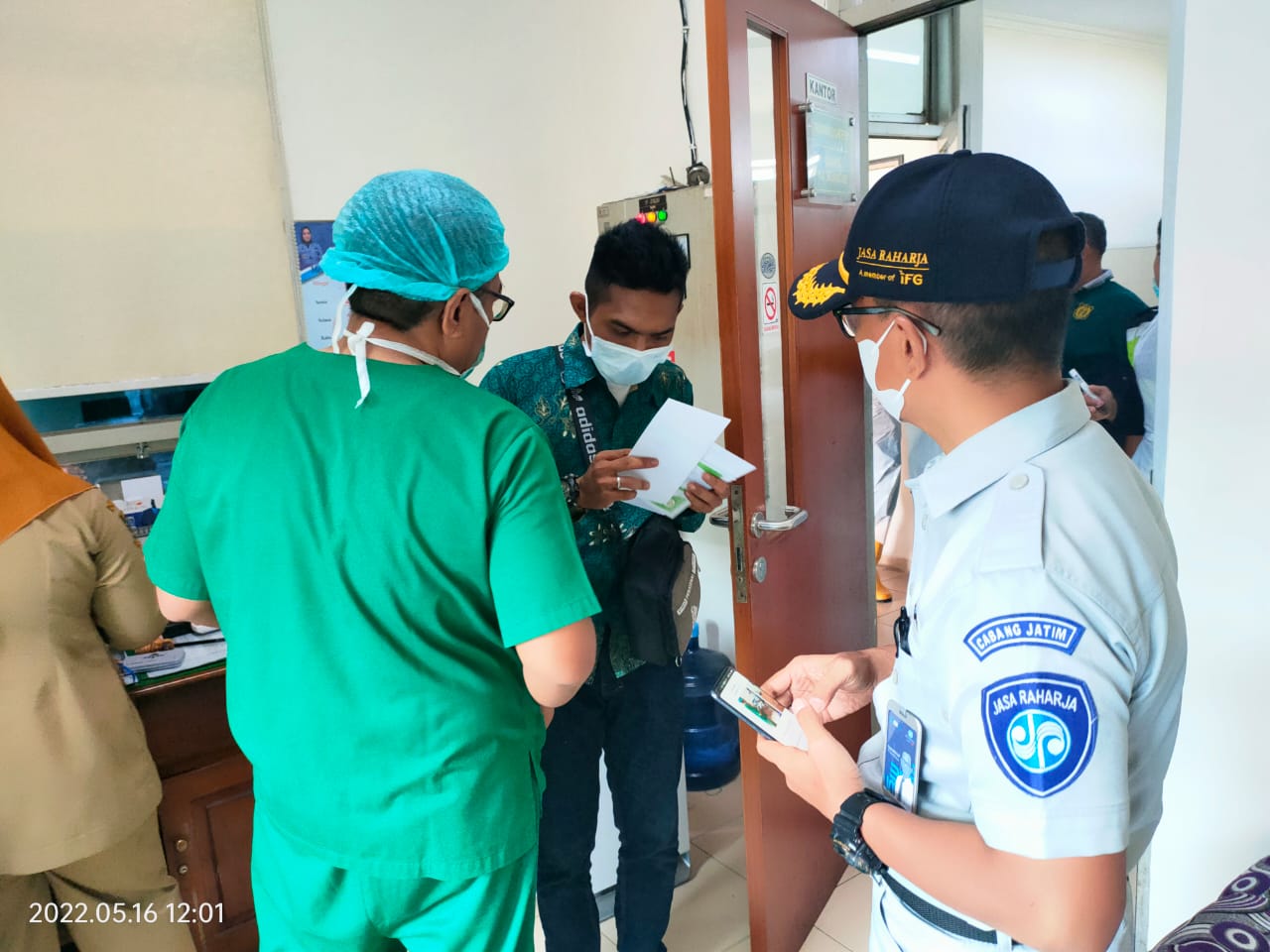 Jasa Raharja Jatim Jamin Beri Santunan Korban Laka Lantas JL Raya Tol Sumo