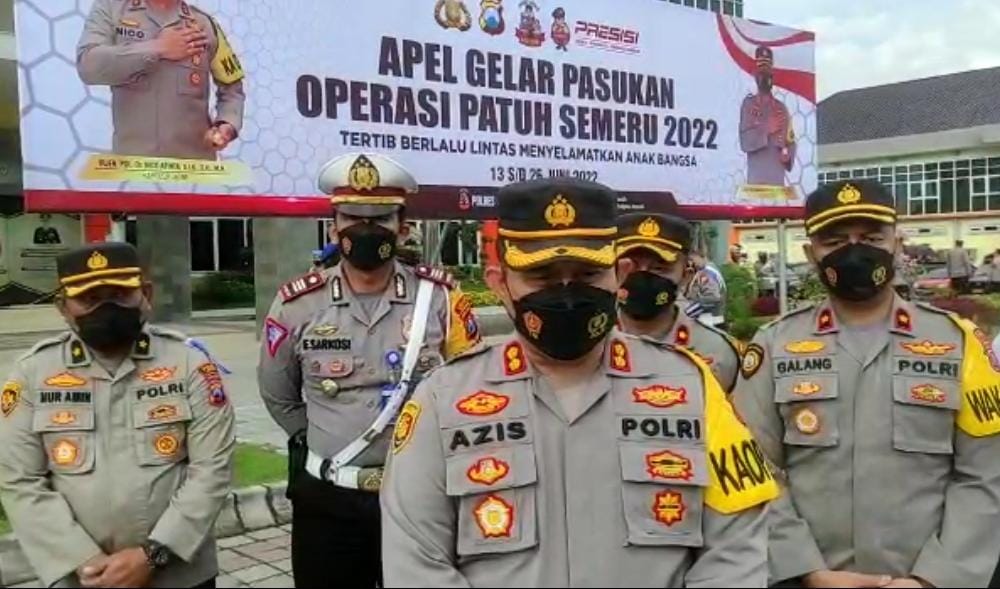 Operasi Patuh Semeru 2022 dimulai Hari ini, ini Pesan Kapolres Gresik bagi Pengendara Kendaraan Bermotor