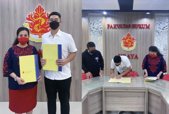 MoU DENGAN UBAYA, HANDIWIYANTO LAW FIRM SIAP DUKUNG PROGRAM PEMKOT SURABAYA