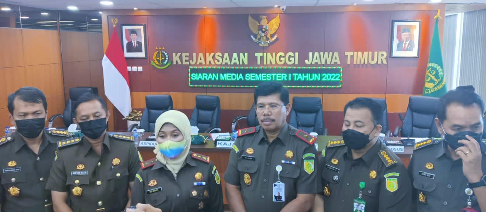 CAPAIAN KINERJA KEJATI JATIM DALAM PERINGATAN HBA KE- 62, KEJATI JATIM TANGANI 11 PERKARA KORUPSI LIBATKAN BANK JATIM