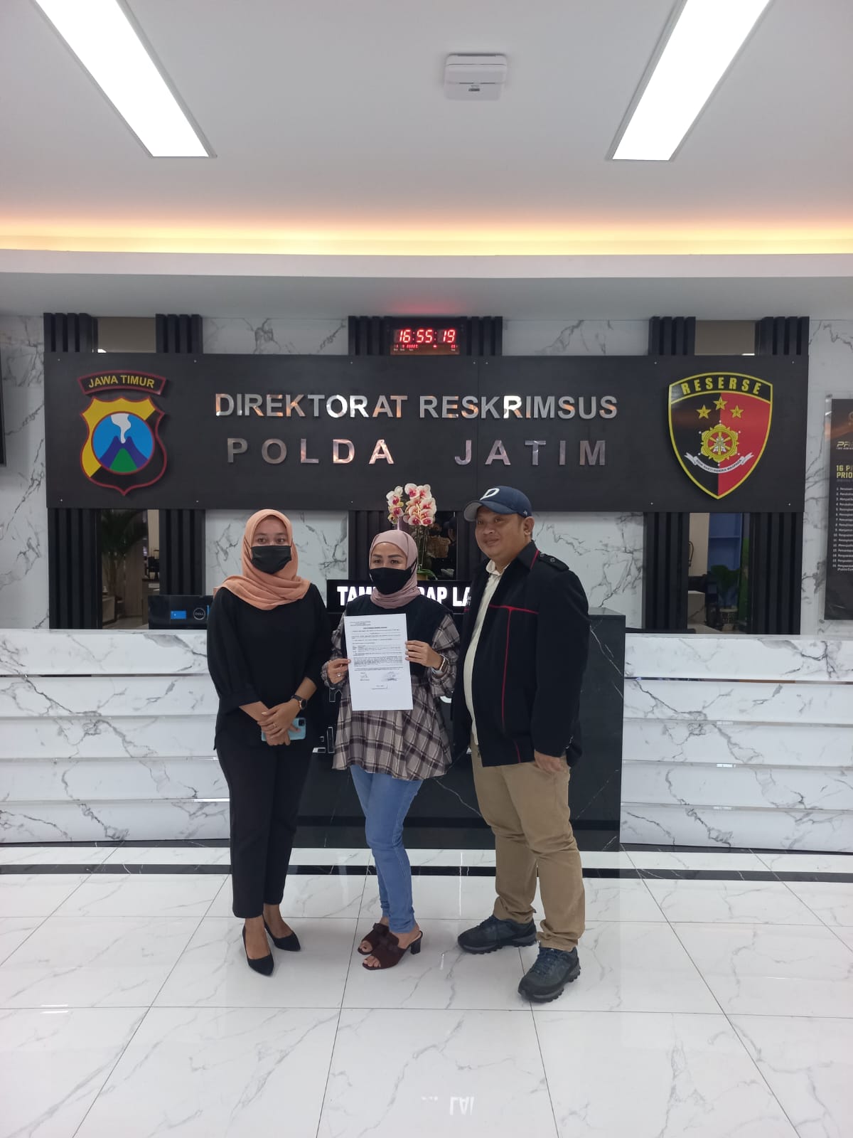 Pengusaha Sidoarjo Laporkan TKW Hongkong ke Polda Jatim