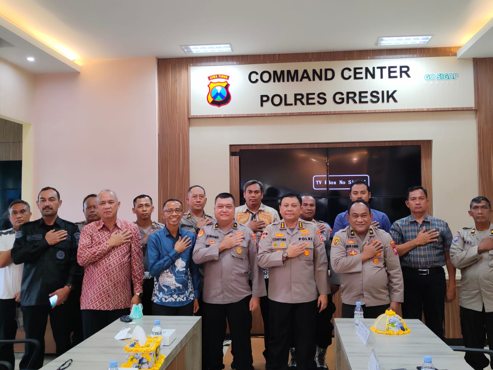 Puslitbang Polri Tinjau Penanganan Pengaduan Masyarakat, di Polres Gresik