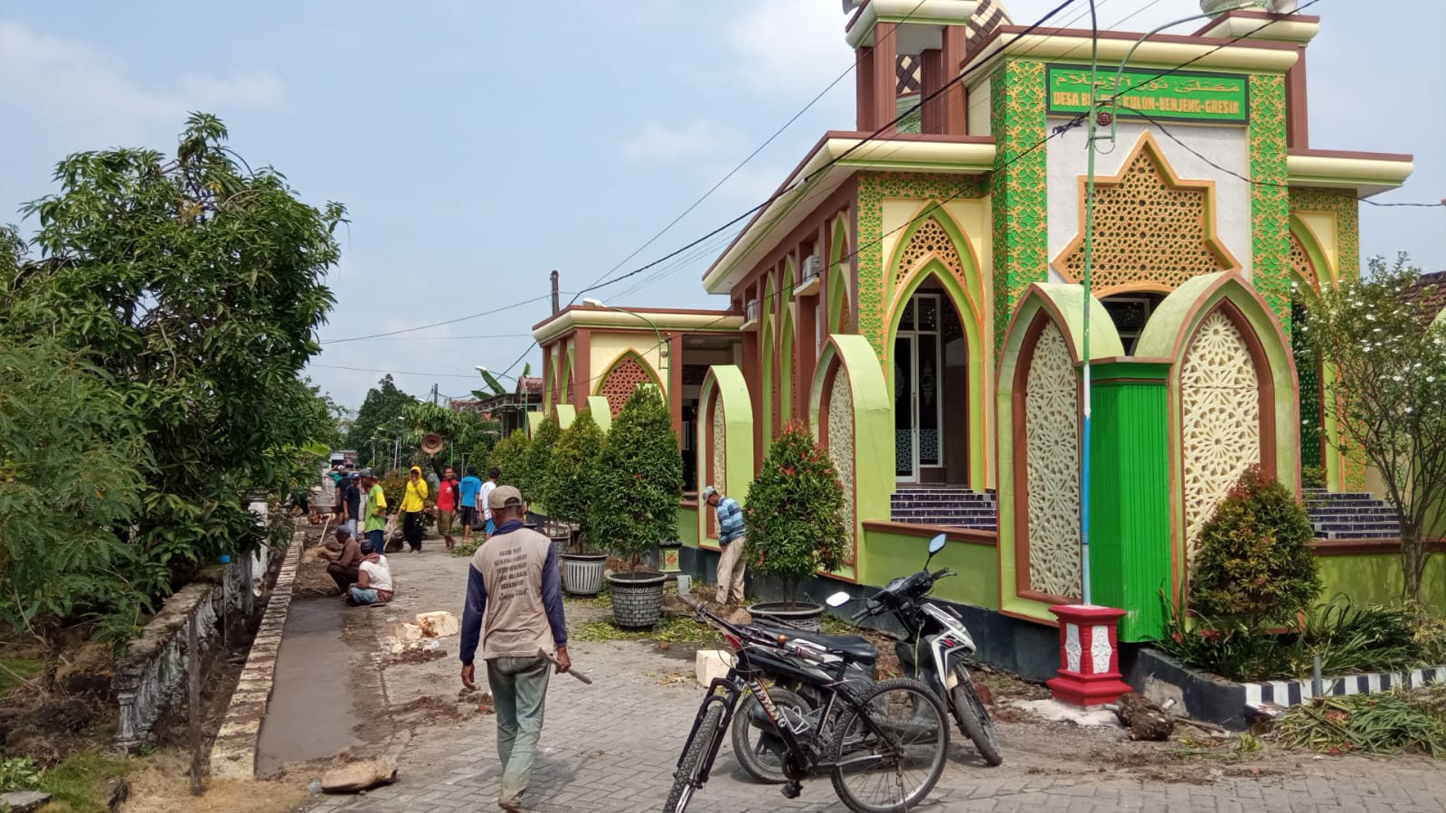 RT 02 RW 02 Kel. Bulang KulonKec. Benjeng Kab. Gresik, Galakan Kerja Bakti
