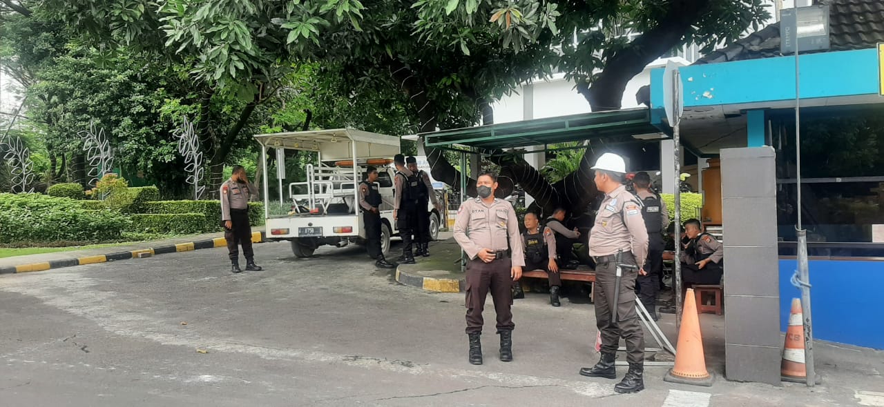 Patroli Harkamtibmas Sat Samapta Polres Gresik, Kunjungi Objek Vital