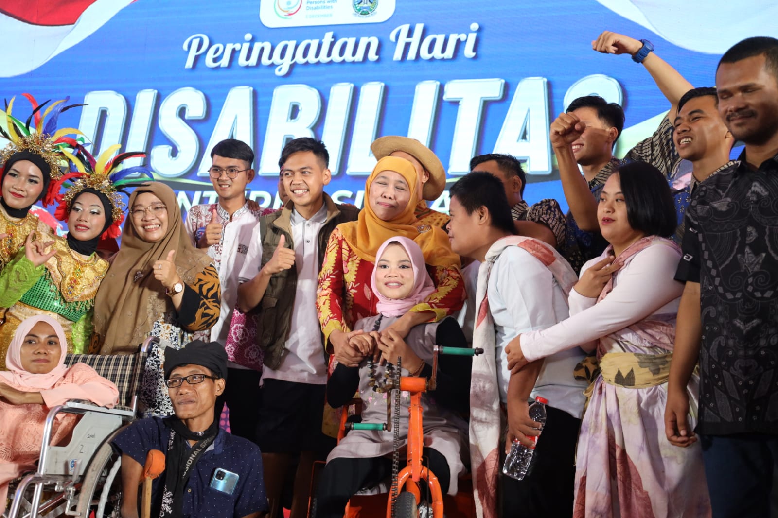 Peringati HDI 2022, Gubernur Khofifah Tegaskan Kepedulian dan Perkuat Solidaritas Bagi Penyandang Disabilitas