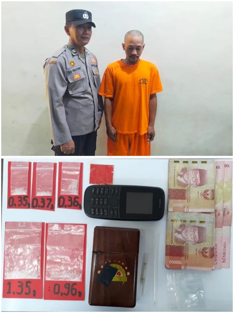 Polisi Ringkus Pengedar Sabu di Mengare Gresik