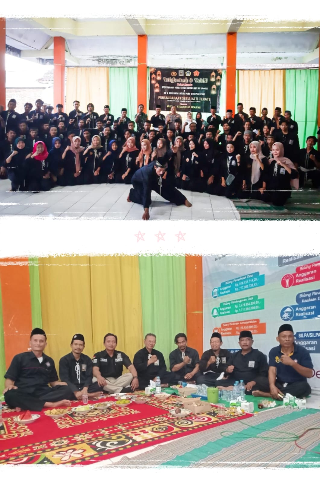 Jelang Bulan Ramadhan 1444 H, Keluarga Besar PSH Terate Ranting Benjeng Gelar Istighotsah DanTalil