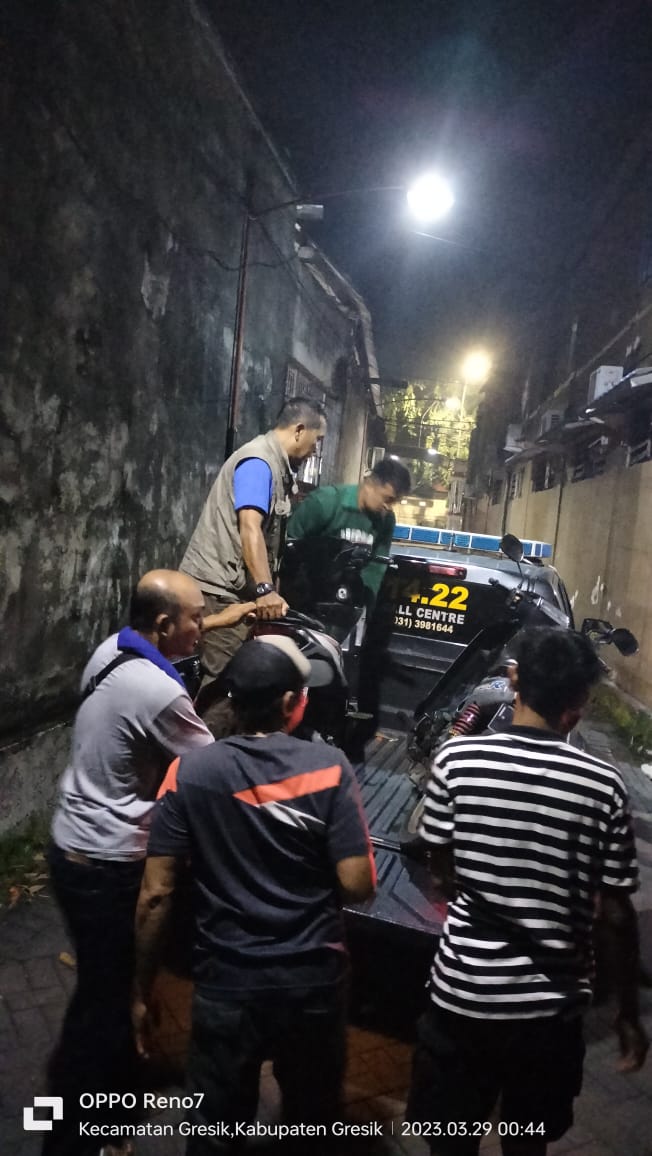 Polisi Gerak Cepat, Amankan Para Remaja Perang Sarung di Kebomas Gresik