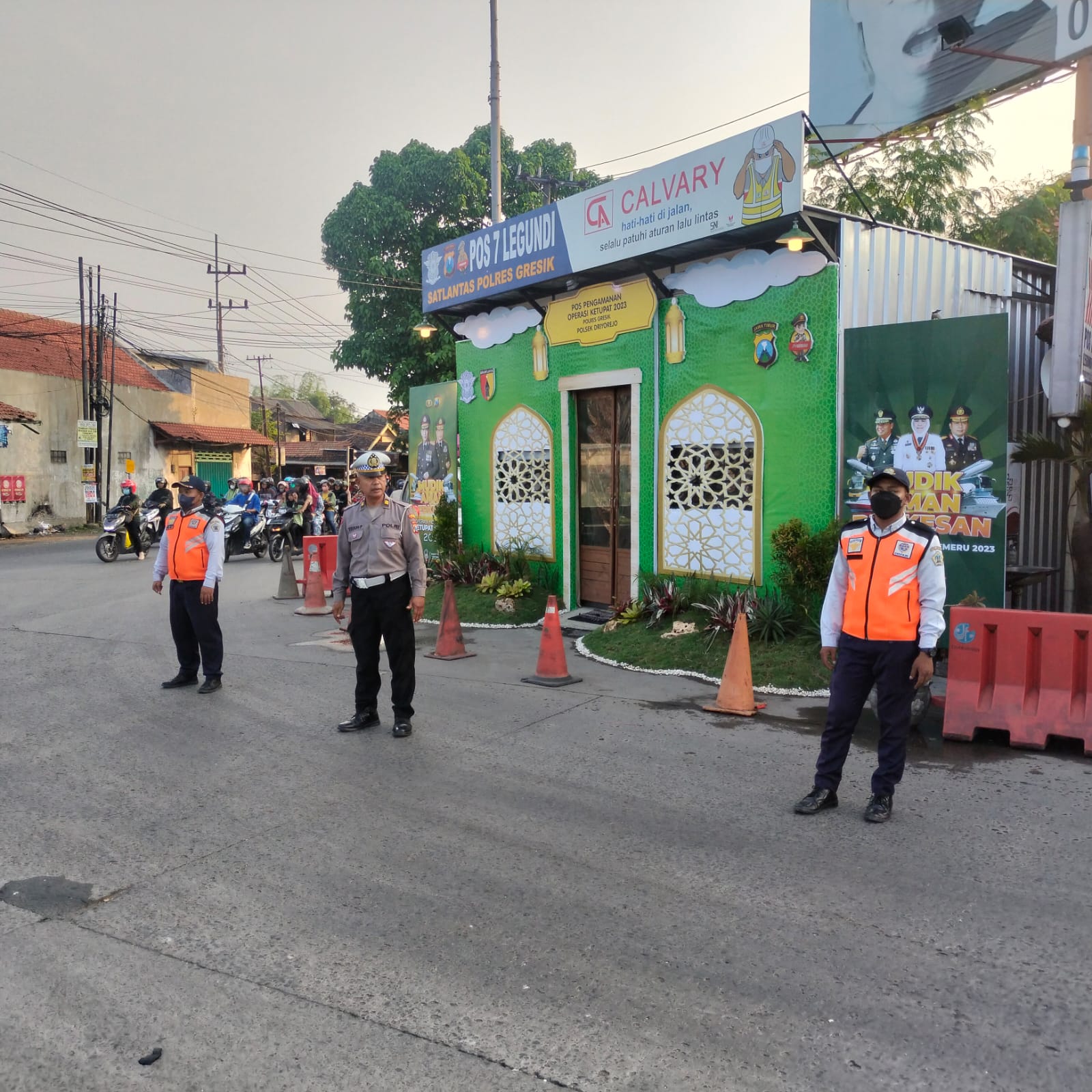 Ops ketupat Semeru 2023, Polres Gresik Siapkan Satu Pos Pelayanan dan Lima Pos Pengamanan