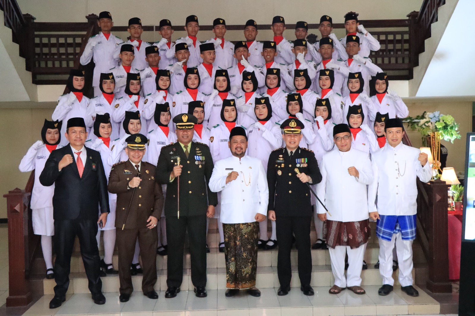 Kapolres Gresik Bersama Forkopimda, Peringati Hari Lahir Pancasila