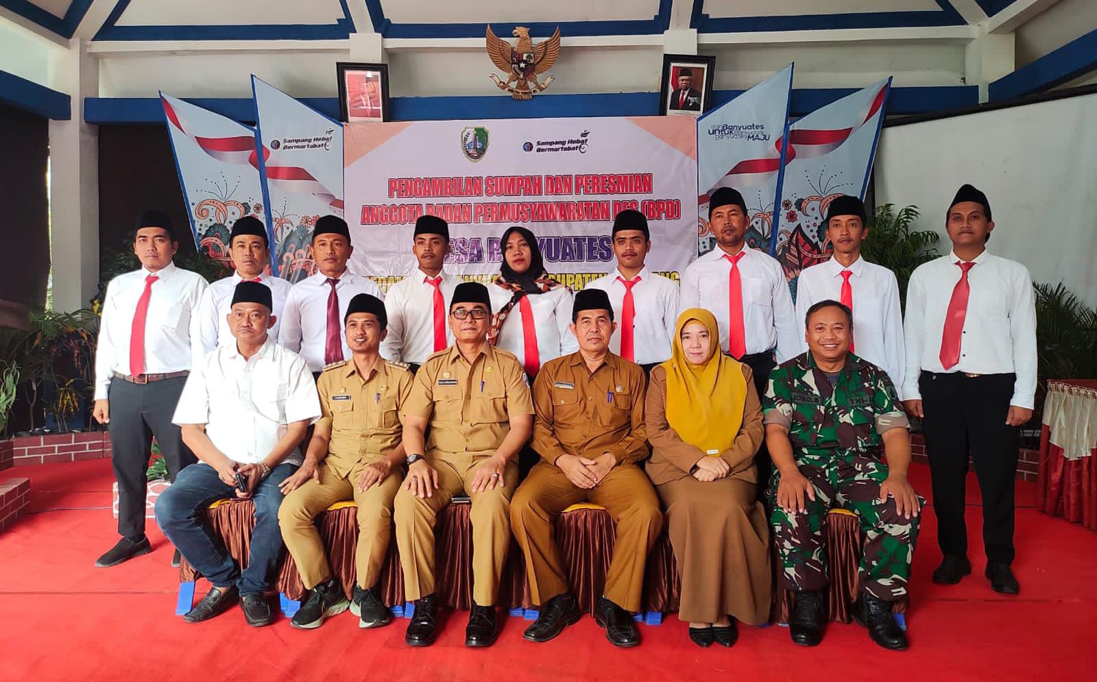 Sempat Satu Tahun BPD Kosong, Kini 9 Anggota BPD Baru di Lantik 
