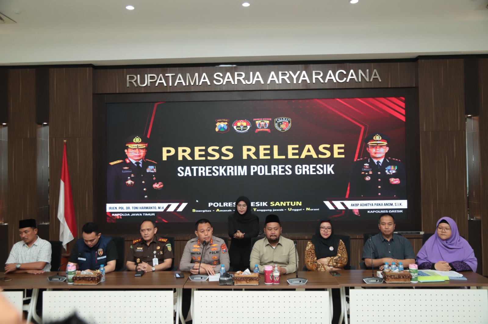 Kapolres Gresik Ungkap CCTV Siswi SD di Gresik, Hasil MRI Tidak Ada Kekerasan di Mata SA