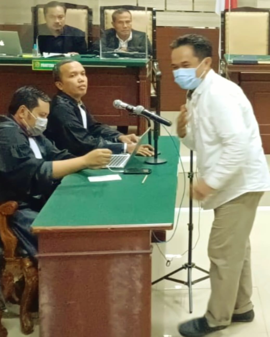 TERBUKTI KORUPSI DANA HIBAH POKIR, RUSDI STAF AHLI SAHAT SIMANDJUNTAK DIHUKUM 4 TAHUN BUI
