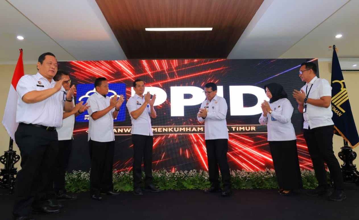 Optimalkan Pelayanan Informasi, Kemenkumham Jatim Launching Aplikasi e-PPID Terintegrasi