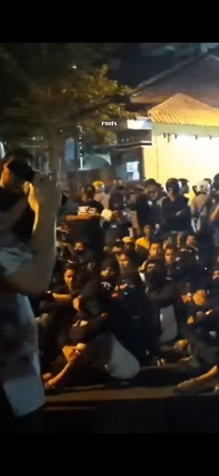 Ribuan Massa Perguruan Silat Luruk Mapolres Mojokerto, Minta Ungkap Kasus yang Dialami pada Kelompoknya