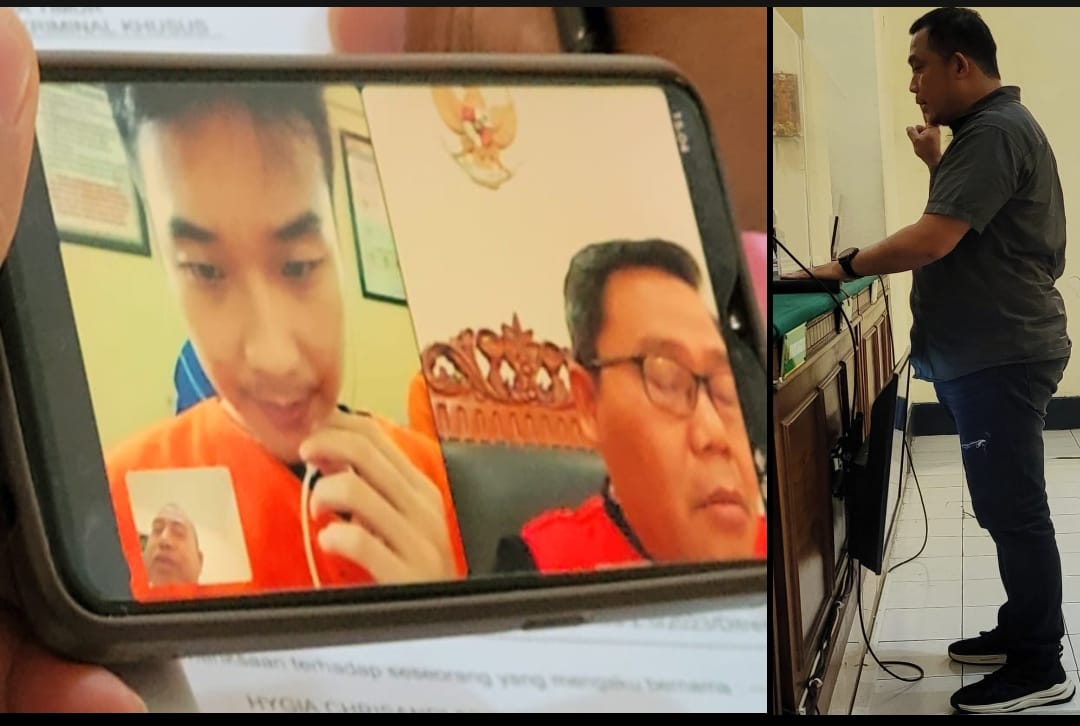 2 TAHUN CANDU MAIN JUDI ONLINE JENIS E- SPORT DOTA, TERDAKWA MICHAEL DITUNTUT 18 BULAN BUI, DENDA Rp1 JUTA