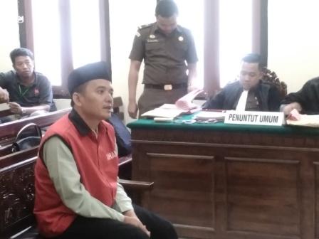 Miliki 10,2 Gram Sabu, Achmad Siswandi Disidangkan