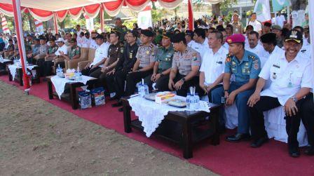 Kapolres Pasuruan Hadiri Pembukaan TMMD ke 100