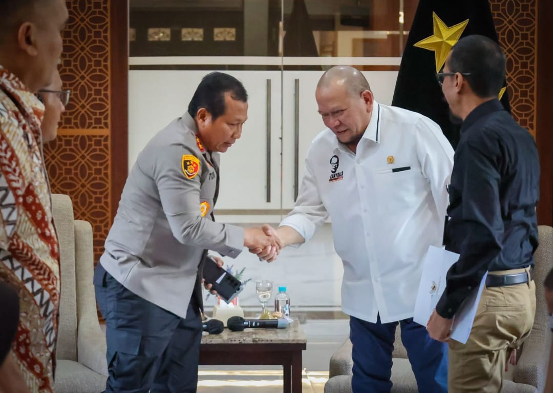 Temui Kapolda, Ketua DPD RI Sampaikan Aspirasi Pesilat Jatim