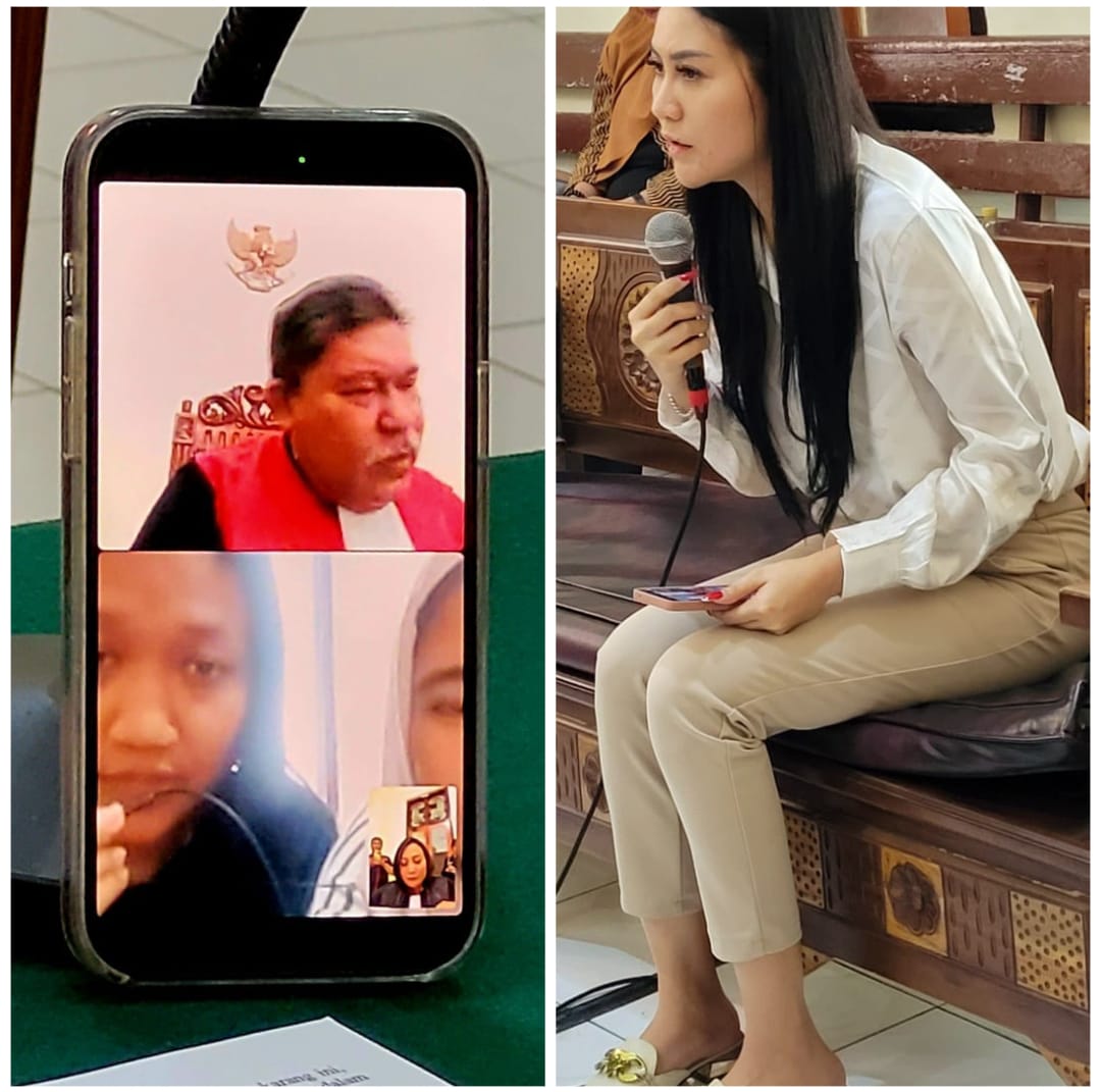 CURI PERHIASAN EMAS MAJIKAN RATUSAN JUTA RUPIAH, 2 TERDAKWA JALANI SIDANG, JPU HADIRKAN SAKSI KORBAN